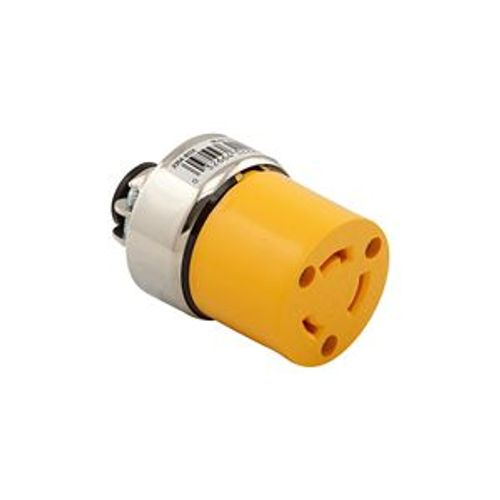 Main product image of Safety Grip Locking Connector, Stand-Alone Box, #14-8 Awg, 20A, 250V, BackWiring, 2-Pole 3-Wire, 2354-BOX