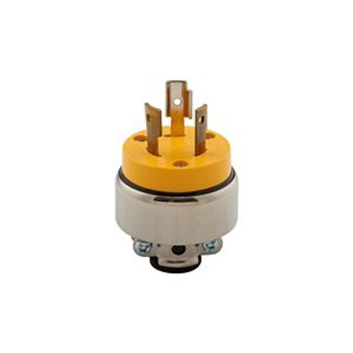 Main product image of Safety Grip Locking Plug, Stand-Alone Box, #14-8 Awg, 20A, 125/250V, L10-20, 3-Pole, 3-Wire, 2365-BOX