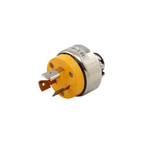 Main product image of Safety Grip Locking Plug, Stand-Alone Box, #14-8 Awg, 20A, 125/250V, L10-20, 3-Pole, 3-Wire, 2365-BOX