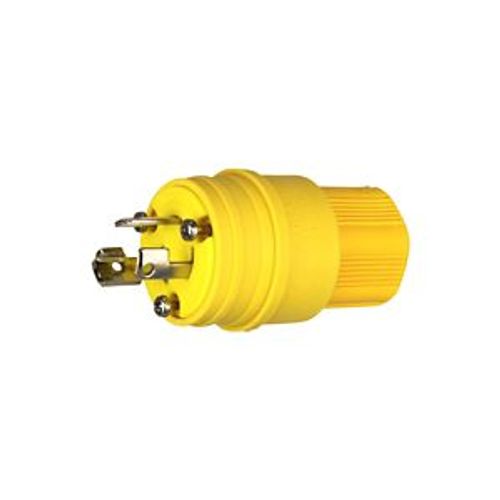 Main product image of Arrow Hart Watertight Locking Plug, #18-10 Awg 15A 125V, L5-15, 2-Pole 3-Wire, 24W47