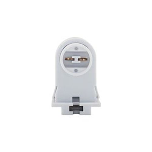 Main product image of Lampholder, Non-Shunted, T8/T12, Plunger, White, Fluorescent Lamp, Thermoset, 600V, 660W, 2501W-BOX