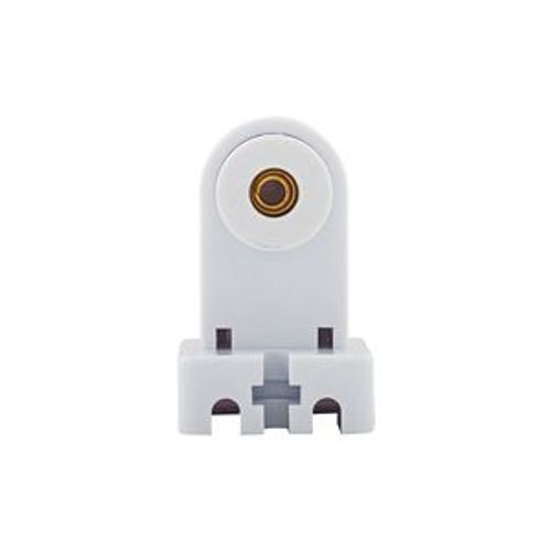 Main product image of Lampholder, Non-Shunted, T8/T12, Plunger, White, Fluorescent, Thermoset, 600V, 660W, 2504W-BOX