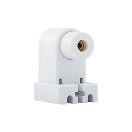 Main product image of Lampholder, Non-Shunted, T8/T12, Plunger, White, Fluorescent, Thermoset, 600V, 660W, 2504W-BOX
