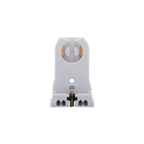 Main product image of Lampholder, Non-Shunted, T8/T12, White, Fluorescent Lamp, Thermoset, 600V, 660W, Push Wiring, 2509W-BOX