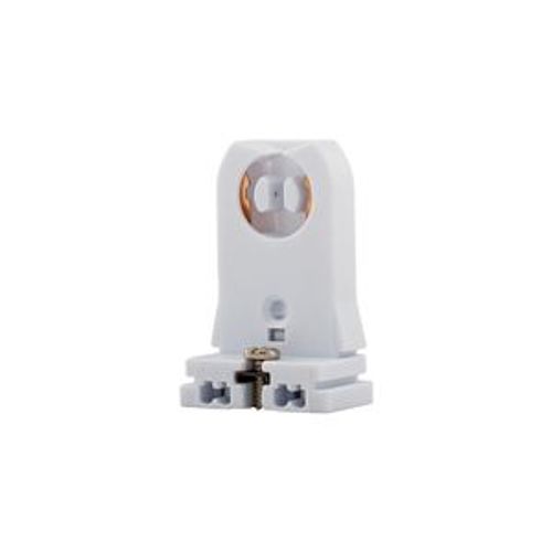 Main product image of Lampholder, Non-Shunted, T8/T12, White, Fluorescent Lamp, Thermoset, 600V, 660W, Push Wiring, 2509W-BOX