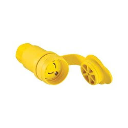 Main product image of Arrow Hart Watertight Locking Connector, #18-10 Awg 15A, 250V, L6-15, 2-Pole 3-Wire, 25W49