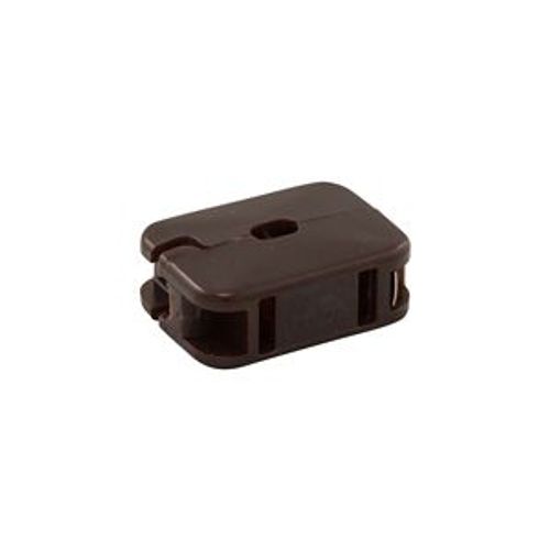 Main product image of Straight Blade Connector, #18-10 Awg 10A 125V, Brown, 2-Pole, 2-Wire, 18-2 Spt-1 Cord, Bulk, 2609B-BU