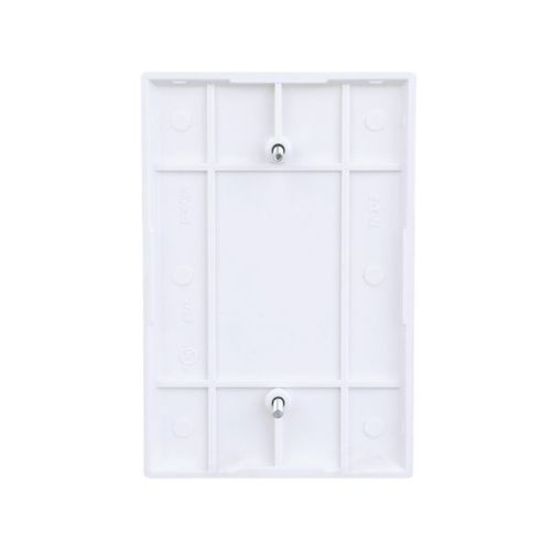 Main product image of Blank Wallplate, White, Blank Cutout, Thermoset, Single- Gang, Oversize, Ed Box, 2729W-BOX