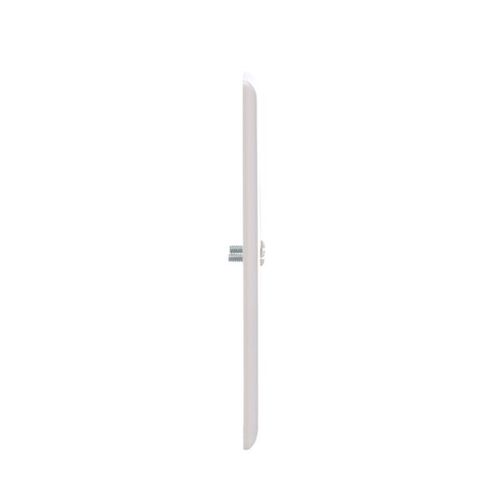 Main product image of Duplex Receptacle Wallplate, White, Duplex Receptacle Cutout, Thermoset, 2- Gang, Oversize, 2750W-BOX