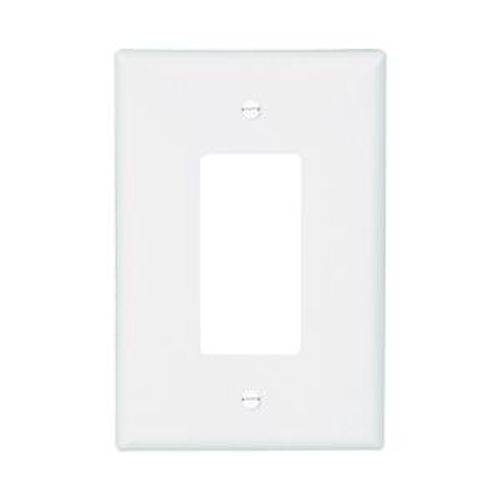 Main product image of Decorator / Gfci Wallplate, White, Decorator Cutout, Thermoset, Single- Gang, Oversize, Ed Box, 2751W-BOX