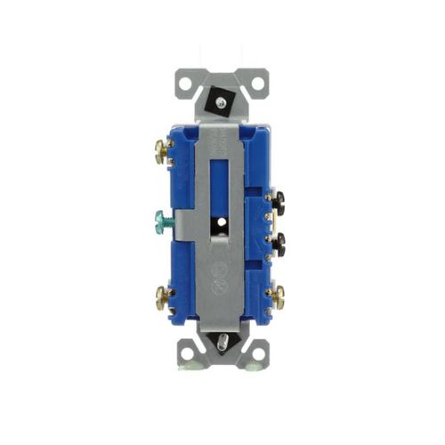 Main product image of Commercial Combo Switch, Stand, #14-#12 Awg 15A, 120/277V, Wht, (1) 1-Pole, (1) 3-Way, Duplex, 275W-BOX