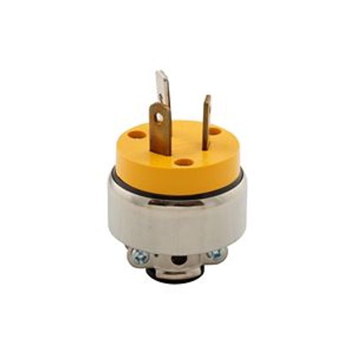 Main product image of Arrow Hart Armored Power Plug, #14-10 Awg 30A, 125V, Armored Vinyl, 10-20P, 3-Pole, 3-Wire, 2836-BOX