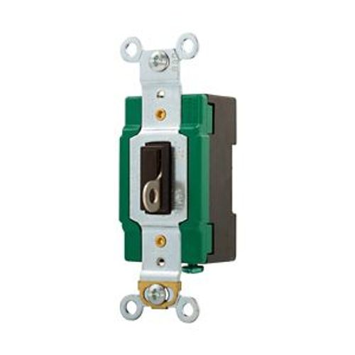 Main product image of Locking Switch, #14-10 Awg, 30A, 120/277V, Back & Side Wiring, Key Actuator, Brown, 1-Pole, 3031L