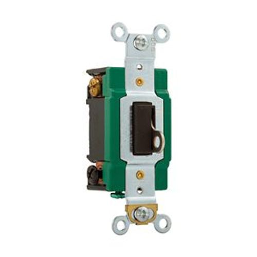Main product image of Locking Switch, #14-10 Awg, 30A, 120/277V, Back & Side Wiring, Key Actuator, Brown, 1-Pole, 3031L