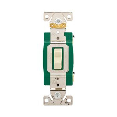 Main product image of Arrow Hart Toggle Switch, #14-10 Awg 30A, 120/277V, Ivory, Load Type: Motor Control, Fan, 1-Pole, 3031V