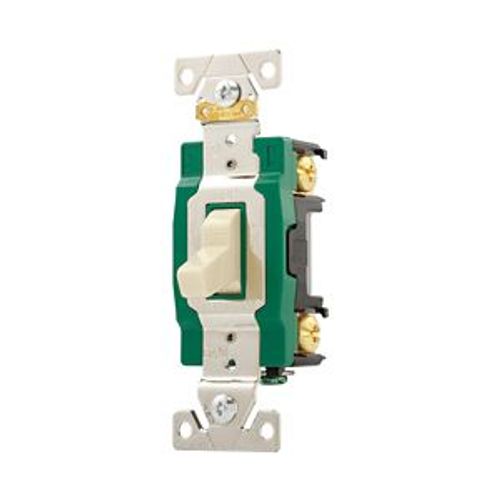 Main product image of Arrow Hart Toggle Switch, #14-10 Awg 30A, 120/277V, Ivory, Load Type: Motor Control, Fan, 1-Pole, 3031V