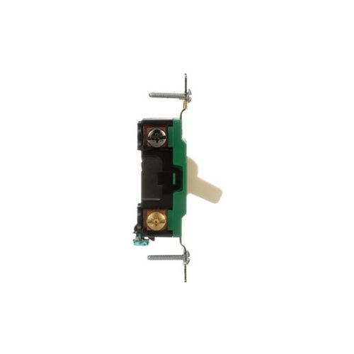Main product image of Arrow Hart Toggle Switch, #14-10 Awg 30A, 120/277V, Ivory, Load Type: Motor Control, Fan, 2-Pole, 3032V