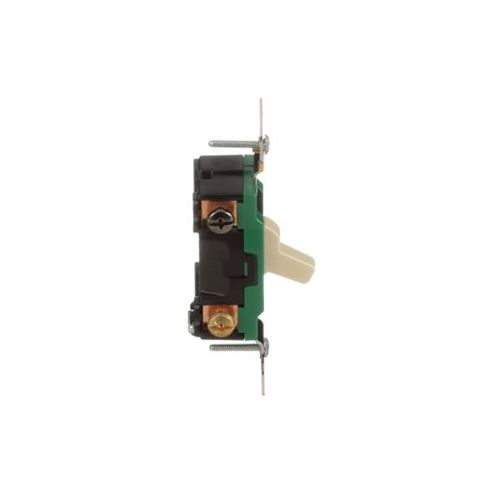 Main product image of Arrow Hart Toggle Switch, #14-10 Awg 30A, 120/277V, Ivory, Load Type: Motor Control, Fan, 2-Pole, 3032V