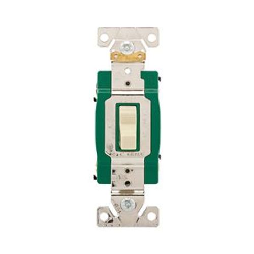 Main product image of Arrow Hart Toggle Switch, #14-10 Awg 30A, 120/277V, Ivory, Load Type: Motor Control, Fan, 2-Pole, 3032V