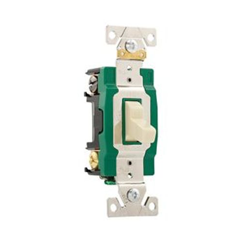 Main product image of Arrow Hart Toggle Switch, #14-10 Awg 30A, 120/277V, Ivory, Load Type: Motor Control, Fan, 2-Pole, 3032V