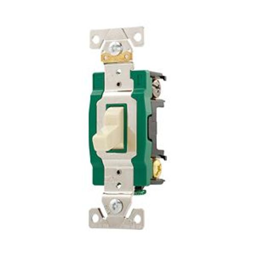 Main product image of Arrow Hart Toggle Switch, #14-10 Awg 30A, 120/277V, Ivory, Load Type: Motor Control, Fan, 2-Pole, 3032V