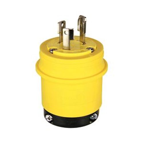 Main product image of Severe Duty Locking Plug, #18-10 Awg 30A, 125/250V, Severe Duty, 3-Pole, 3-Wire, 0.38 To 1.00 In, 3331PY