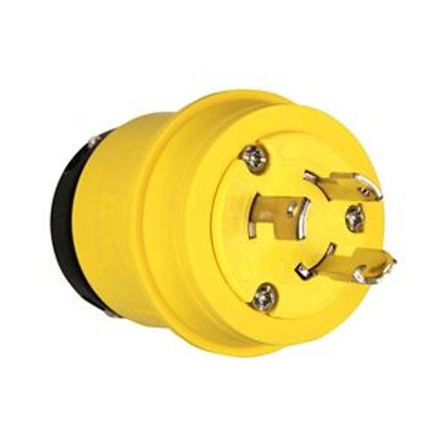 Main product image of Severe Duty Locking Plug, #18-10 Awg 30A, 125/250V, Severe Duty, 3-Pole, 3-Wire, 0.38 To 1.00 In, 3331PY