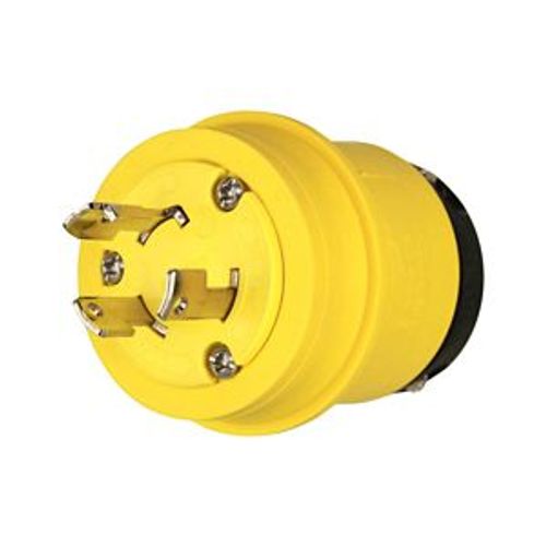 Main product image of Severe Duty Locking Plug, #18-10 Awg 30A, 125/250V, Severe Duty, 3-Pole, 3-Wire, 0.38 To 1.00 In, 3331PY