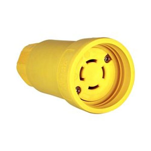 Main product image of Arrow Hart Watertight Locking Plug, #14-10 Awg 30A, 120/208V, 4-Pole, 4-Wire, 0.43 To 1.15 In, 3433CW