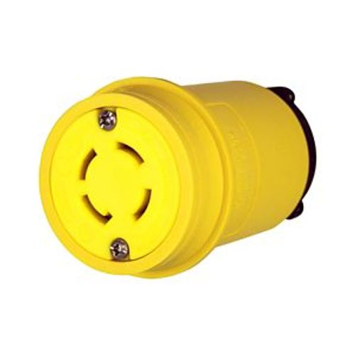 Main product image of Severe Duty Locking Plug, #18-10 Awg 30A, 120/208V, Severe Duty, 4-Pole, 4-Wire, 0.63 To 1.16", 3433CY