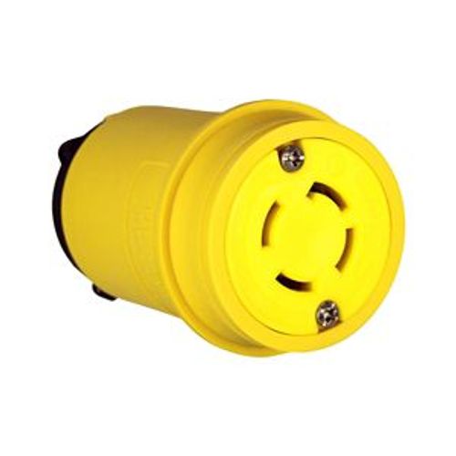 Main product image of Severe Duty Locking Plug, #18-10 Awg 30A, 120/208V, Severe Duty, 4-Pole, 4-Wire, 0.63 To 1.16", 3433CY