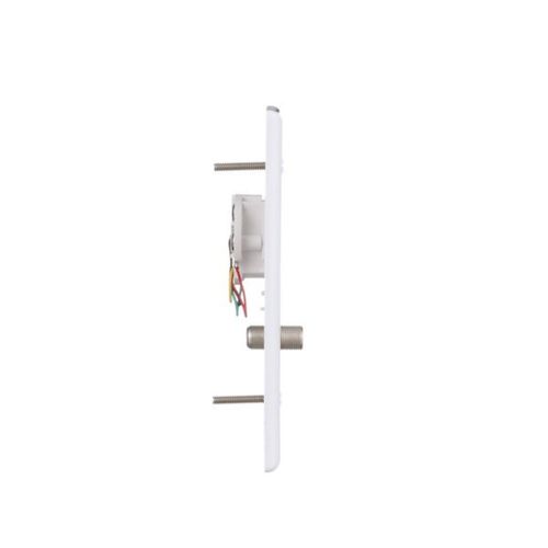 Main product image of Telephone Jack & Coaxial Adapter Wallplate, White, Surface & Coax Adapter, Type F, Rj11, Rj14, 3536-4W
