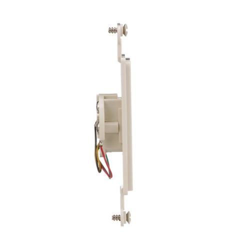 Main product image of 4-Conductor Telephone Jack Decorator Insert, Light Almond, Surface, Type 625, 4-Conductor Jack, 3560-4LA
