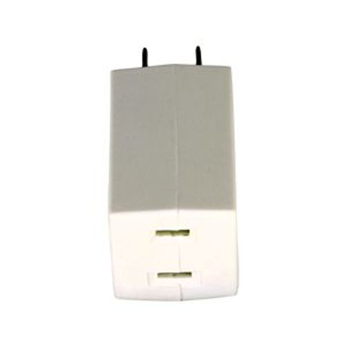 Main product image of 3 Outlet Cube Tap, Single Receptacle To 3 Outlets, Box, 15A, 125V, White, 1-15R, Nema 1-15R, 400W-BOX