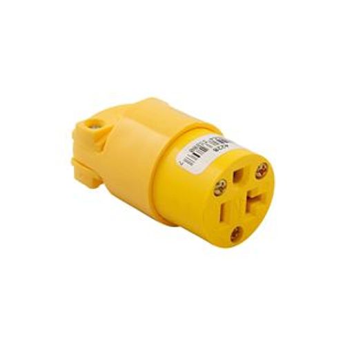 Main product image of Arrow Hart Straight Blade Connector, #18-12 Awg 20A, 125V, 5-20R, 2-Pole 3-Wire, Screw, 4228-BOX