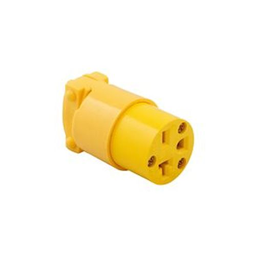 Main product image of Arrow Hart Straight Blade Connector, #18-12 Awg 20A, 250V, 6-20R, 2-Pole 3-Wire, Screw, 4229-BOX
