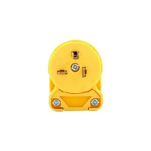 Main product image of Arrow Hart Straight Blade Angled Plug, #18-12 Awg 20A 125V, 5-20P, 2-Pole 3-Wire, 4409AN-BOX