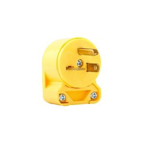 Main product image of Arrow Hart Straight Blade Angled Plug, #18-12 Awg 20A 125V, 5-20P, 2-Pole 3-Wire, 4409AN-BOX