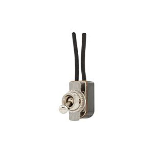 Main product image of Toggle Switch, Toggle Switch, 3A, 6A, 125/250V, Metal Bat Handle, Metal, Canopy, Polycarbonate, 452-BOX