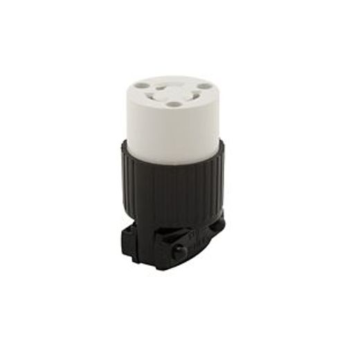 Main product image of Safety Grip Locking Connector, #16-12 Awg, 15A, Commercial, 125V, Back Wiring, Black, White, 4729