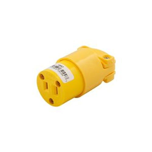 Main product image of Arrow Hart Straight Blade Connector, #18 Awg 15A 125V, 1-15R, 2-Pole, 2-Wire, 4882-BOX