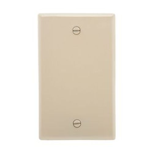 Main product image of Blank Wallplate, Lt. Almond, Blank Cutout, Nylon, Single- Gang, Standard, 5129LA