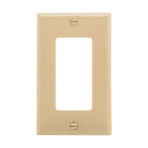 Main product image of Decorator / Gfci Wallplate, Ivory, Decorator Cutout, Nylon, Single- Gang, Standard, Ed Box, 5151V-BOX