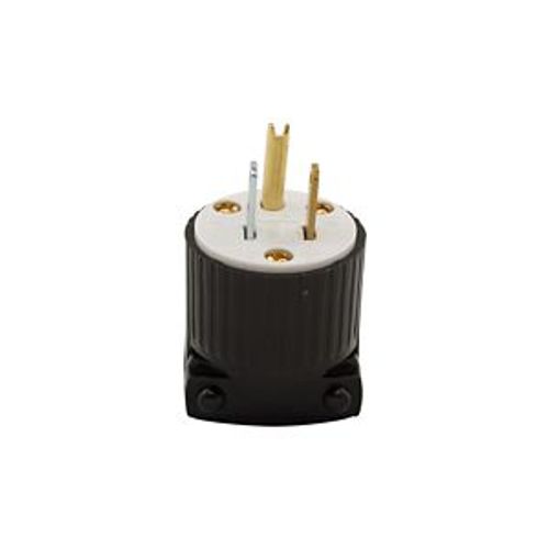 Main product image of Arrow Hart Ultra Grip Straight Blade Plug, #18-12 Awg, 15A, Industrial, 125V, Back Wire, 5266