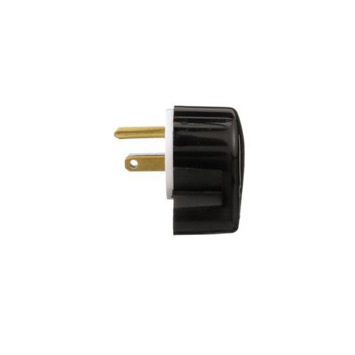 Main product image of Arrow Hart Ultra Grip Straight Blade Angled Plug, #18-12 Awg 15A 125V, 5-15P, 2-Pole 3-Wire, 5266AN
