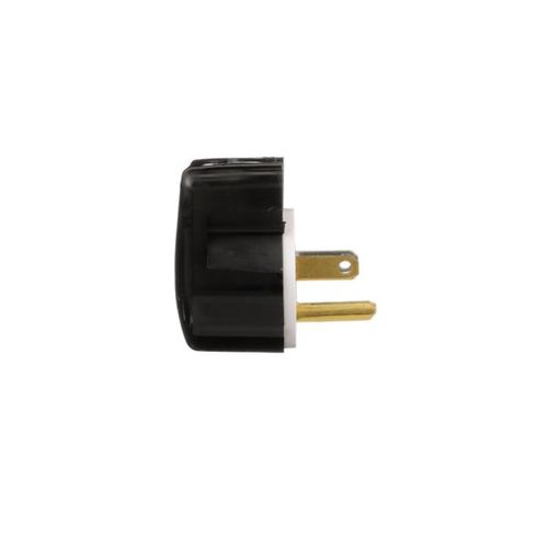 Main product image of Arrow Hart Ultra Grip Straight Blade Angled Plug, #18-12 Awg 15A 125V, 5-15P, 2-Pole 3-Wire, 5266AN