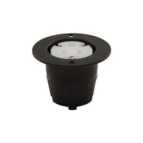 Main product image of Arrow Hart Straight Blade Flanged Outlet, #16-12 Awg 15A, 125V, 2-Pole 3-Wire, Grounding, Screw, 5279C