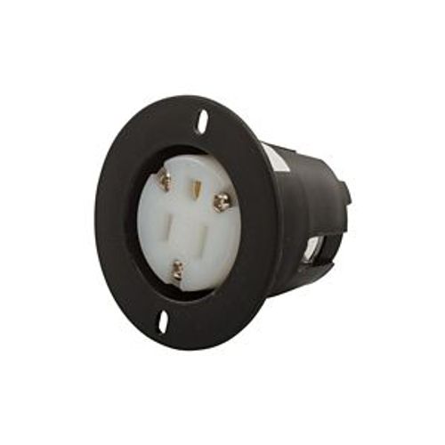 Main product image of Arrow Hart Straight Blade Flanged Outlet, #16-12 Awg 15A, 125V, 2-Pole 3-Wire, Grounding, Screw, 5279C