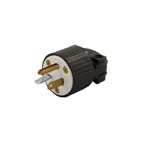 Main product image of Arrow Hart Ultra Grip Straight Blade Plug, #16-12 Awg, 20A, Industrial, 125V, Back Wire, 5366