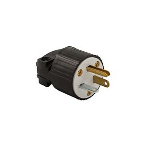 Main product image of Arrow Hart Ultra Grip Straight Blade Plug, #16-12 Awg, 20A, Industrial, 125V, Back Wire, 5366